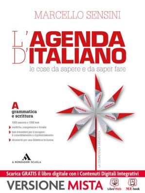 Agenda di italiano grammatica e scrittura + agenda + strumenti
