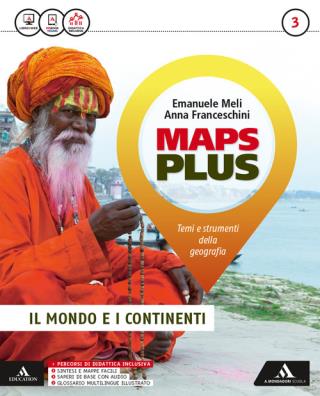 Maps plus  + atlante + quaderno delle competenze + percorsi + dvd - rom libro digitale 3