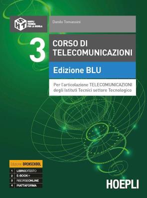 Corso di telecomunicazioni edizione blu per l'articolazione telecomunicazioni 3
