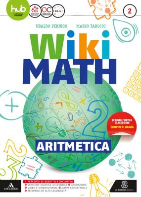 Wikimath aritmetica + geometria + dvd libro digitale 2