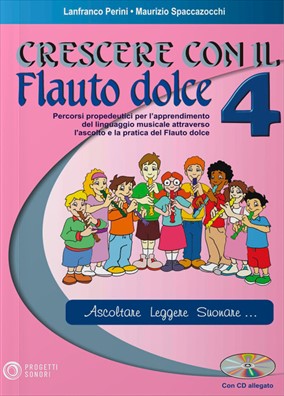 Crescere con il flauto dolce  + cd - audio 4