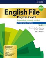 English file digital gold 4th edition sb/wb con chiavi + entrychecker + ebk code + src card b1 - b1 + 