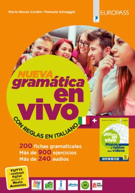 Nueva gramatica en vivo  + mapas y tablas con videos (con regole in italiano)