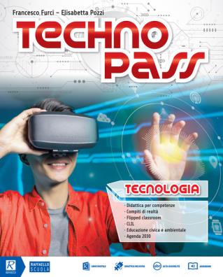 Technopass edizione compatta  + tavole + competenze digitali + domande e risposte