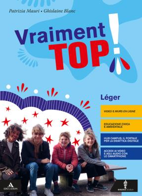 Vraiment top leger  + parcours examen + verbi + cd + dvd libro digitale u