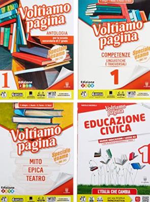 Voltiamo pagina edizione extra  + competenze + mito epica + educazione civica + cittadinanza digitale 1