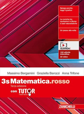 Matematica rosso terza edizione  + tutor 3s 3s