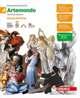 Artemondo storia dell'arte  +  album  +  linguaggio visivo e tecniche artistiche a + b a + b