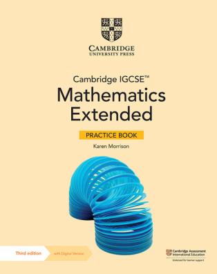 Cambridge igcse mathematics extended practice book