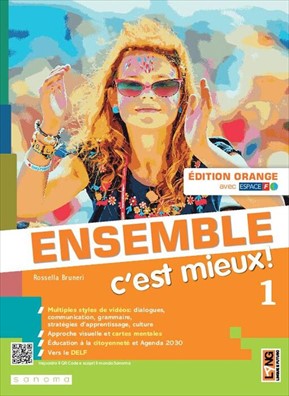 Ensemble c'est mieux edition orange  + apprendre pour tous/contes pour jeunes citoyennes et citoyens + ma grammaire 1