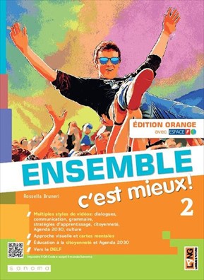Ensemble c'est mieux edition orange  + apprendre pour tous/contes pour jeunes citoyennes et citoyens 2