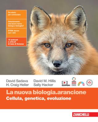 Nuova biologia arancione cellula, genetica, evoluzione