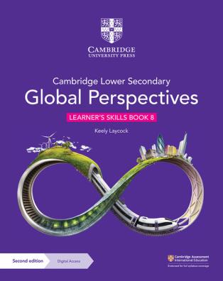 Cambridge lower secondary global perspectives second edition learner's skills book + digital access 8