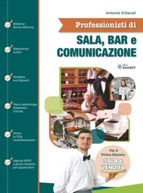 Professionisti di sala bar e comunicazione