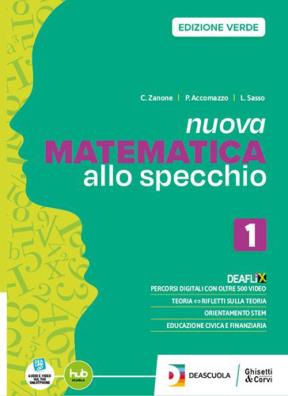 Nuova matematica allo specchio edizione verde  + quaderno 1