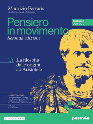 Pensiero in movimento con clil a + b + quaderno + philosophy in english 1
