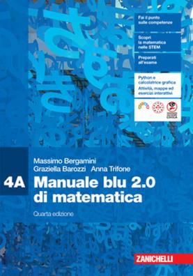 Manuale blu 2.0 di matematica quarta edizione 4