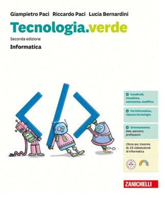 Tecnologia verde confezione informatica + coding