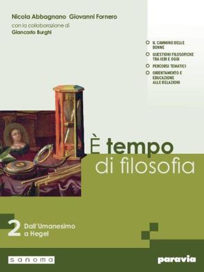 Tempo di filosofia dall'umanesimo a hegel 2