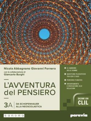 Avventura del pensiero edizione clil a + b + philosophy in english 3