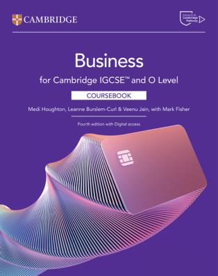 Cambridge igcse and 0 level business coursebook