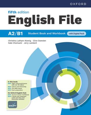 English file 5th edition sb/wb a2/b1
