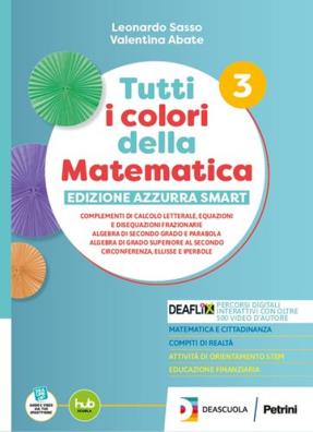 Tutti i colori della matematica edizione azzurra smart  + quaderno di inclusione e recupero 3