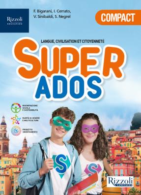 Super ados compact  + grammaire visuelle +  vers l' exam