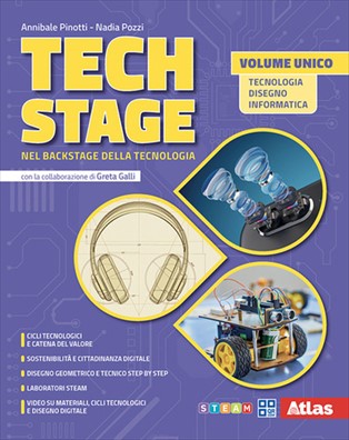 Tech stage disegno, tecnologia, informatica u