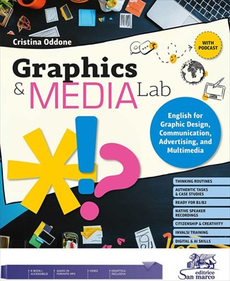 Graphics e media lab english for graphic design, communication, advertising & multimedia