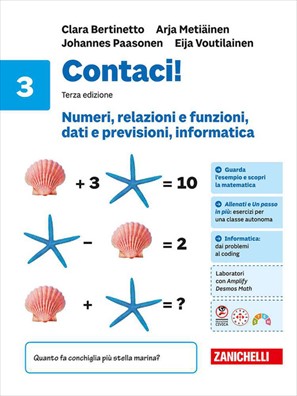 Contaci terza edizione numeri relazioni e funzioni, dati e previsioni, informatica + misure spazio e figure 3