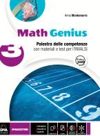 Math genius edizione tematica algebra + geometria + palestra competenze + dvdrom 3